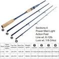 thumbnail image 2 of Sougayilang Spinning and Casting Fishing Rods Carbon Fiber Lure Fishing Tackle, 2 of 8