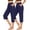 Navy, variant on 2 Pack Women Pull-On Capris Casual Lightweight High Waist Cropped Pants 2026 Summer Comfy Sweatpants
