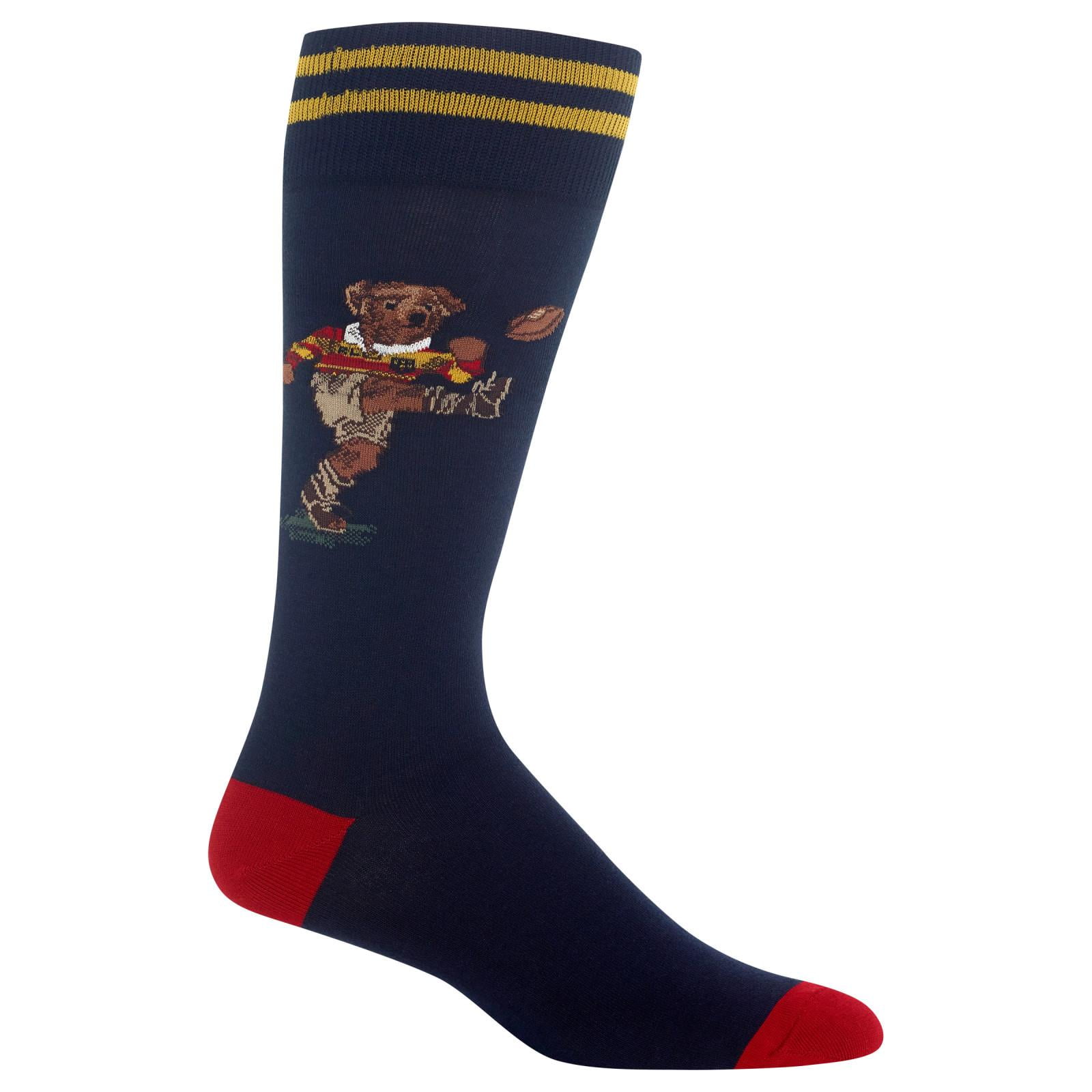 polo teddy bear socks