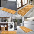 thumbnail image 2 of Yellow Puppy Dog Food Footprints Kitchen Rug Mat,Kitchen Runner Rugs Non Skid Washable,Decorative Kitchen Floor Mats for Kitchen,Sink,Laundry,17"X47", 2 of 5