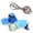 Blue, variant on Tiberpet Cat Toys Rechargeable Flapping Bird Toys Lifelike Chirp Tweet, Touch Activated Kitten Toy Interactive Cat Exercise Toys Plush Cat Toys
