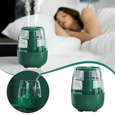 

Humidifiers For Bedroom Humidifier For Bedroom Large Room Home 6.8L Cool Mist Air Humidifier Oil Diffuser With Remote Control 360° Rotating Dual Nozzles 3 Adjustable Cool Mist Leve