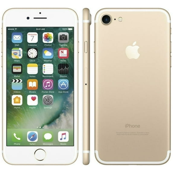 Pre-Owned Fully Unlocked Apple iPhone 7 Smartphone 128GB 2GB RAM Gold