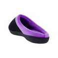 thumbnail image 5 of ComfyFeet Everything Comfy Black and Purple Slipper Clog Slipper - Large, 5 of 7