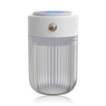 thumbnail image 1 of Mini difusor 250ML 2.5W USB Luz de noche Humidificador de aire Pulverizador de niebla portátil ajustable para el hogar, blanco Eigraketly HA008473-01B, 1 of 6