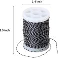 thumbnail image 2 of AME Archery Bowstring Serving Thread Jig 131 yard/120m Durable Nylon Bow Serving String Thread for Compound/Recurve Bow Tying Peep Sight Nock, 2 of 6