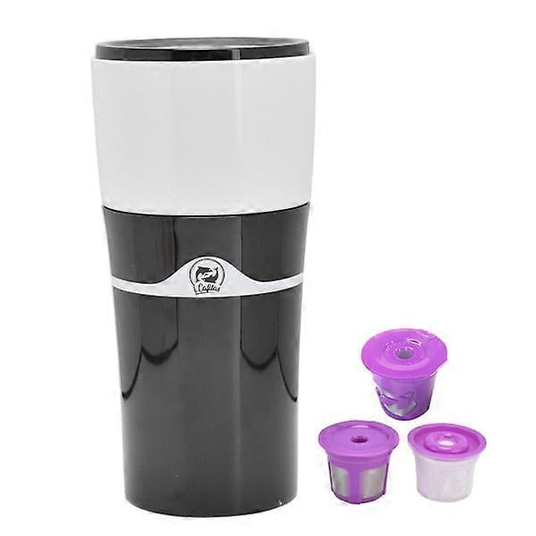 Portable Drip Coffee Maker, 450ml Travel Coffee Maker Office Camping Hot and Cold Brew