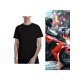 thumbnail image 3 of Camiseta con estampado Rod Wave 100 % algodón: transpirable, suave, informal, de cuello redondo y manga corta con estampado vibrante de transferencia de calor. Camisetas de ocio., 3 of 5