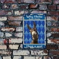 thumbnail image 3 of 1PC Hello Sweet Cheeks Metal Tin Sign Vintage Donkey Tin Signs Funny Wall Art Garden House, 3 of 8