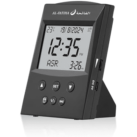 Azan Clock, Automatic Worldwide Digital Azan Prayer Sounds Muslim Prayer Clock for USA Home Decor$$