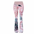 thumbnail image 5 of Leggings de Entrenamiento de Talle Alto Para Mujer Pantalones de Yoga Acampanados Con Control de Barriga Elásticos Que No Se Ven A Través Odeerbi ODB-6, 5 of 5