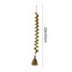 thumbnail image 2 of Adorno de molino de viento de ganchillo | Molinillo de jardín hecho a mano | Atrapasueños decorativo para patio y jardín | Diseño de olas ondulantes, 2 of 6