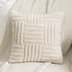 thumbnail image 5 of Pillowcase Pillowcase With Striped Concealed Zip Removable Breathable And Warm No Deformation Solid Colour Cushion Cover Pillowcase, 5 of 6