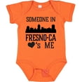 thumbnail image 3 of Inktastic Fresno California Someone Loves Me Skyline Boys or Girls Baby Bodysuit, 3 of 5