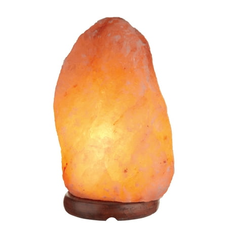 Globe Electric 9 Pink Himalayan Salt Lamp With Wood Base 4 7lbs Globe Electric 9 Pink Himalayan Salt Lamp With Wood Base 4 7lbs 89796