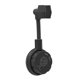 thumbnail image 1 of Cabezal de ducha de base fija Soporte de montaje de ducha sin perforaciones (negro) Tmvgtek Libre de BPA, 1 of 5