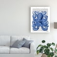 thumbnail image 3 of Trademark Fine Art 'Vintage Blue Octopus 1, Front' Canvas Art by Fab Funky, 3 of 3