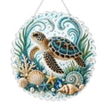 thumbnail image 5 of Ocean Pearl Art DIY Hanging Ornament, 7.9 Inch Ocean Diamond Art Suncatchers for Adults, Ocean Diamond Art Hanging Ornament, Coastal Window Hanging Decor Gift for Craft Lovers, 5 of 6