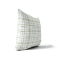 thumbnail image 3 of Liz Plaid Green Throw Pillow, 3 of 4