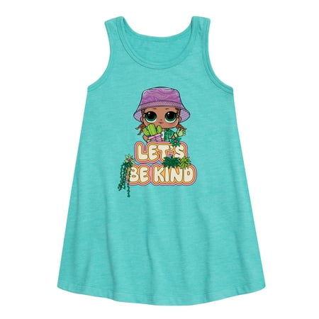 

Lol Surprise! - Lets Be Kind Plants - Toddler and Youth Girls A-line Dress
