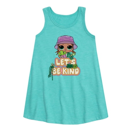 

Lol Surprise! - Lets Be Kind Plants - Toddler and Youth Girls A-line Dress
