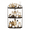 black, variant on Corner Bathroom Counter Organizer, 3-Tier Wood Countertop Organizer for Perfume, Makeup Storage, Skincare Organizers for Vanity, Counter Corner Shelf for Kitchen, Bathroom, Dresser (Natural)