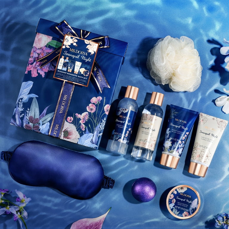 MS.DORYA Spa Gift Set for Women, 8 Pcs Bath and Body Gift Set with