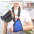 thumbnail image 4 of Forearm Fracture Sling, Clavicle Wrist Support Breathable Soft Shoulder Pads Fixation  for Finger Sprain, 4 of 8