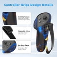 thumbnail image 5 of Baoyemes Silicone Cover Set for Oculus/Meta Quest 3, VR Accessories for Meta Quest 3, Protective Cover Set Includes Controller Grip Cover, Face Cover, VR Shell Cover (Blaze Blue), 5 of 7