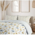 thumbnail image 6 of Ambesonne Cartoon Duvet Cover Set, Scandinavian Space Elements, 2-Calking, Night Blue Pale Orange, 6 of 6