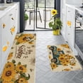 thumbnail image 4 of Sunflower Festival Doormat Set Decorative Kitchen Rugs for Home Holiday Floor Mat Comfortable Summer Carpet, 4 of 5
