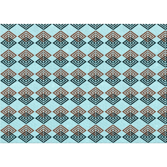 Ahgly Company Machine Washable Indoor Rectangle Transitional Grey Gray Area Rugs, 6' x 9'