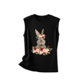 thumbnail image 1 of Tops de chaleco sueltos estampados vintage para mujeres y hombres Fridja qr3011, 1 of 3