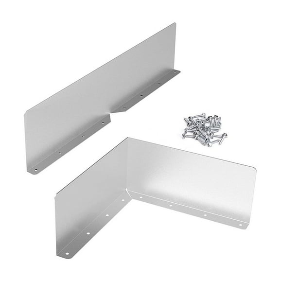 HJQEQVD Heavy-Duty Gutter Valley Splash Guard - Rainwater Deflector for Roof Gutters Downspout Protection During Storms & Heavy Rainfall
