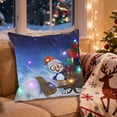 thumbnail image 1 of Christmas LED Pillows Holiday Gifts LED Pillows That Can Flash Or Stay On Two Mode Switching Printed Sofa Pillows Cushions Pillowcases, 1 of 6