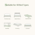 thumbnail image 6 of Twin Size Mattress, 10 Inch Gel Memory Foam Mattress in a Box, Fiberglass Free, Breathable for Cooler Sleep Supportive & Pressure Relief, White, 6 of 6