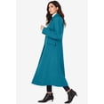 thumbnail image 5 of Roaman's Women's Plus Size Long Tailored Wool Blend Coat, 5 of 6
