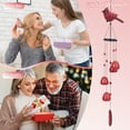 thumbnail image 7 of Wind Chimes for Outdoor, Red Bird Wind Chimes Indoor Resin Decorative Metal Hanging Bells Wind Chime, Wind Chimes for Outside Garden Hanging Decor, Gifts for Woman Mom Wife, 7 of 7