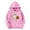 Pink, variant on CYRBOKO Halloween Hooded Sweatshirts for Boys, Loose Fit Long Sleeve Lightwewight Casual Tops with Pocket Yellow Size 13-14 T