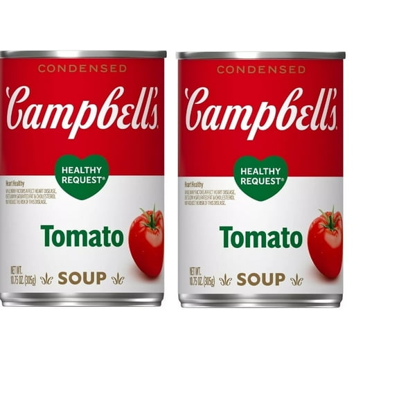 Campbell's Condensed Healthy Request Tomato Soup - 10.75oz pack of 2