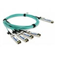 thumbnail image 4 of AddOn - 40GBase-AOC direct attach cable - TAA Compliant - QSFP+ to SFP+ - 2 m - fiber optic - active, 4 of 4