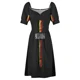 thumbnail image 4 of Bandera Bélgica vestido sin mangas vestido vendaje vestidos mujer verano 2025 vestidos casuales vestido, 4 of 5