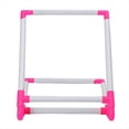 thumbnail image 4 of Rectangle Plastic Clip Embroidery Frame Hoop Stand Holder Easy Operation Supplies - 30X25X20cm,1 x Cross Stitch Frame, 4 of 6