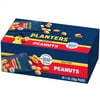 PLANTERS Salted Peanuts, Party Snacks, Plant Based Protein, 24 ct Box, 1 oz Packs