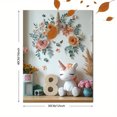 thumbnail image 3 of Qisvanset Framed Canvas Wall Art, 12x16 Inch Unicorn Removable Wall Decal Girl Nursery Decor, 3 of 5