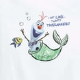 thumbnail image 3 of Frozen - Olaf Presents - Olaf Ariel - Women's Short Sleeve Graphic T-Shirt, 3 of 5