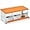 Orange-3 Grids, variant on Lumiparty Metal Chicken Nesting Box, 3-Compartment Hen Nesting Box with Roll Away Egg Collection, Swing Perch, for Chicken Coop, Green