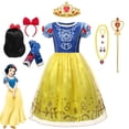 thumbnail image 2 of Princesa Blancanieves Cosplay vestidos para niñas fiesta niños disfraz Halloween cumpleaños graduación Vestido niños ropa Set3T Gao Jinjia LED, 2 of 2