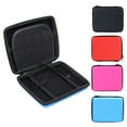 thumbnail image 2 of New Hard EVA Storage Zip Case Protective Holder for Nintendo 2DS Case Game Card Shell Cover Bag High Quality Game Card Shell New Red, 2 of 6