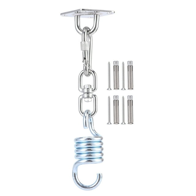LHCER Hammock Hardware Accessory,Swing Fixed Buckle Stainless Steel Hammock Hanging Chair Ceiling Mount Hardware Accessory,Stainless Steel Hammock Hook